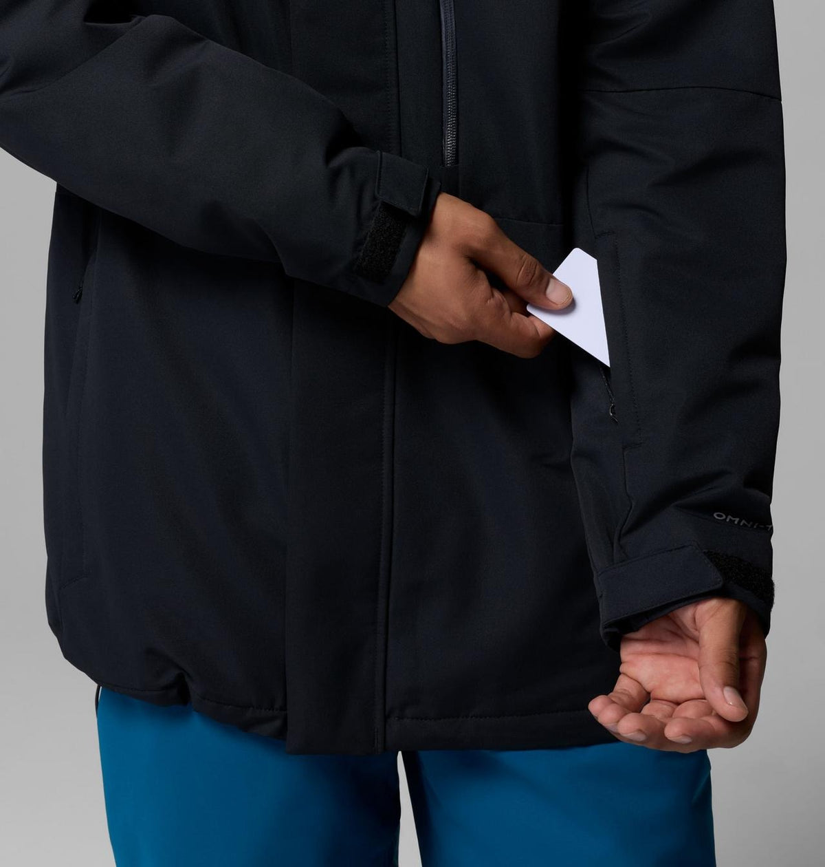 【Columbia】UWM39510 男款 鋁點化纖滑雪外套 黑色