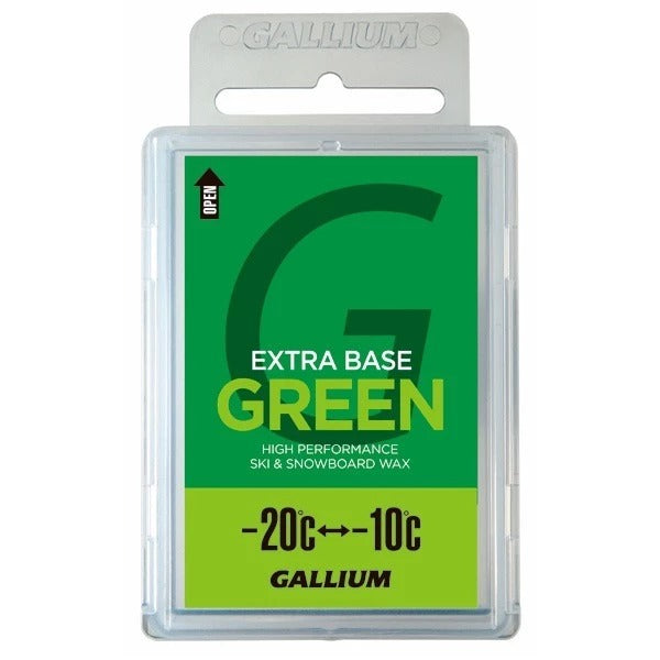【GALLIUM】SW2073 EXTRA BASE 深層打底蠟 GREEN 綠色(100g)