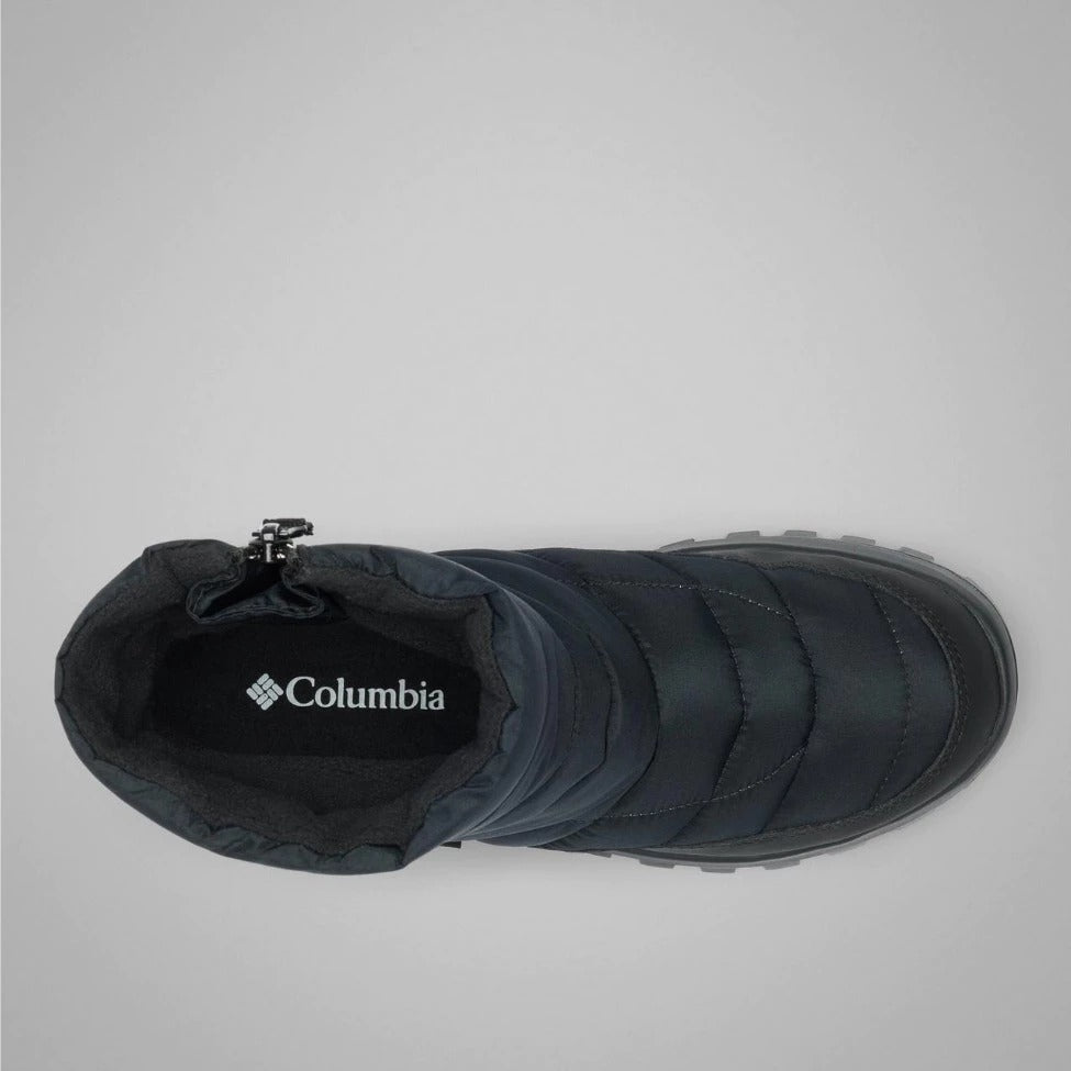 【Columbia】UBK91650 女款 寬楦保暖防水中筒雪靴 黑色