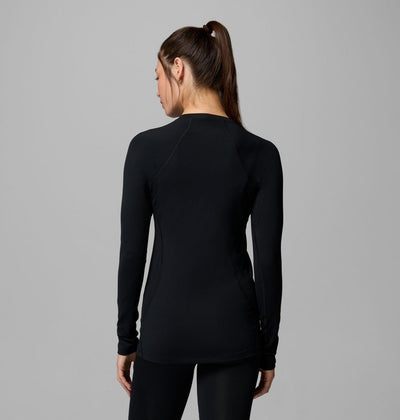 【Columbia】UAL67630 女款 保暖快排內著上衣 黑