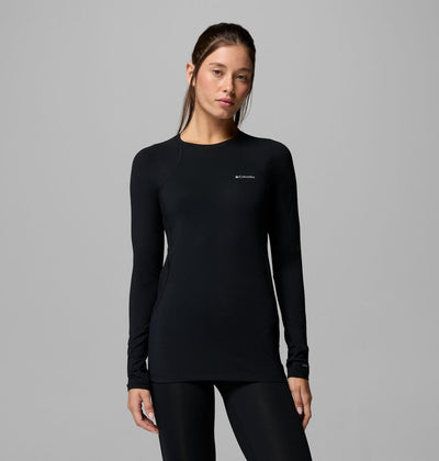 【Columbia】UAL67630 女款 保暖快排內著上衣 黑