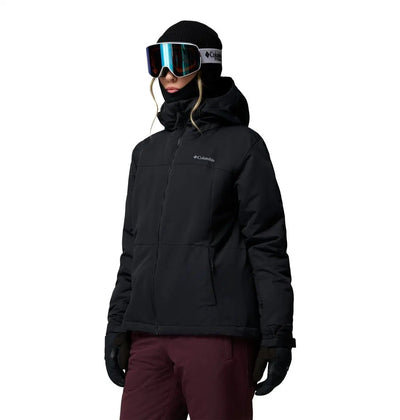 【Columbia】UWL93690 女款 鋁點化纖滑雪外套 黑色