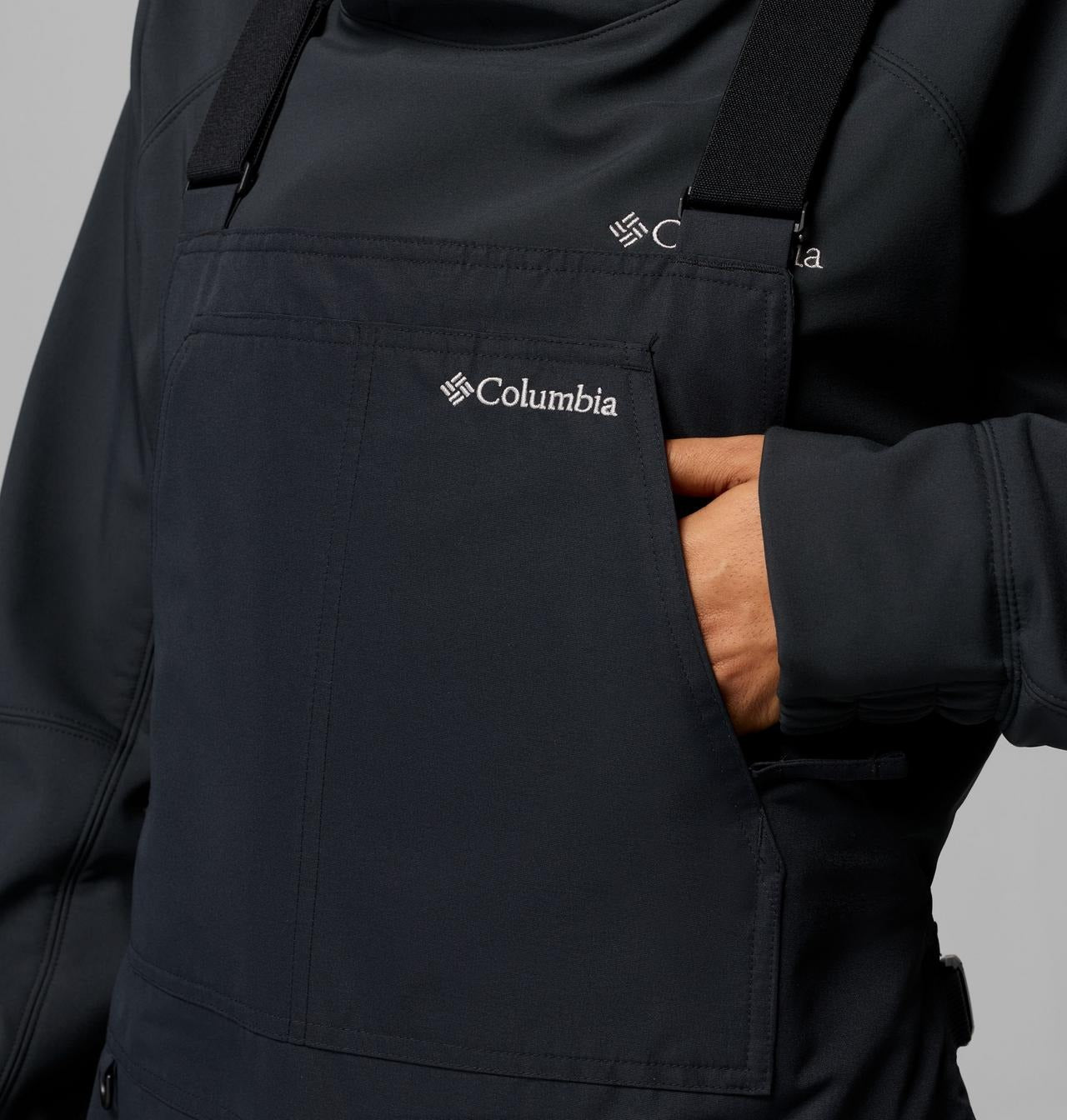 【Columbia】UWL44270 女款 OT防水滑吊帶褲 黑色