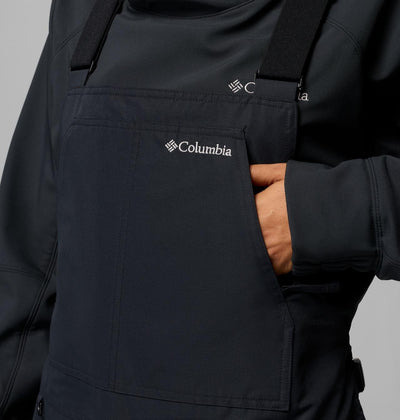 【Columbia】UWL44270 女款 OT防水滑吊帶褲 黑色