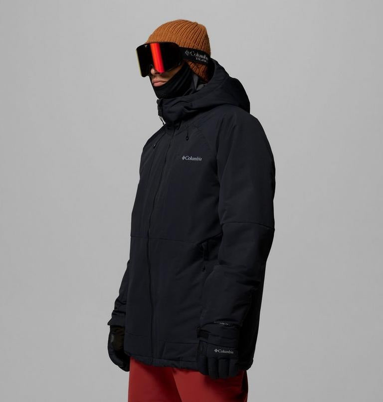 【Columbia】UWM23310 男款 鋁點化纖滑雪外套 黑色