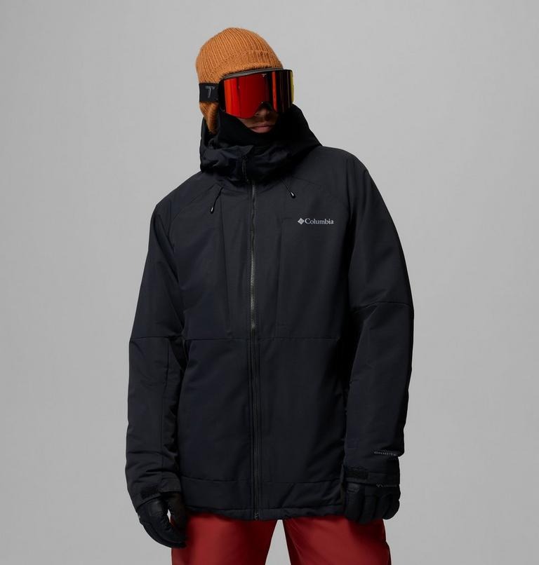 【Columbia】UWM23310 男款 鋁點化纖滑雪外套 黑色