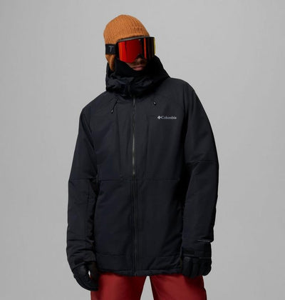 【Columbia】UWM23310 男款 鋁點化纖滑雪外套 黑色