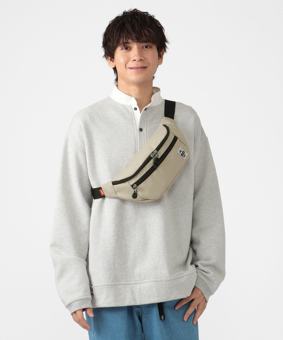 【CHUMS】CH603964 Small Waist Pouch腰包 米灰色