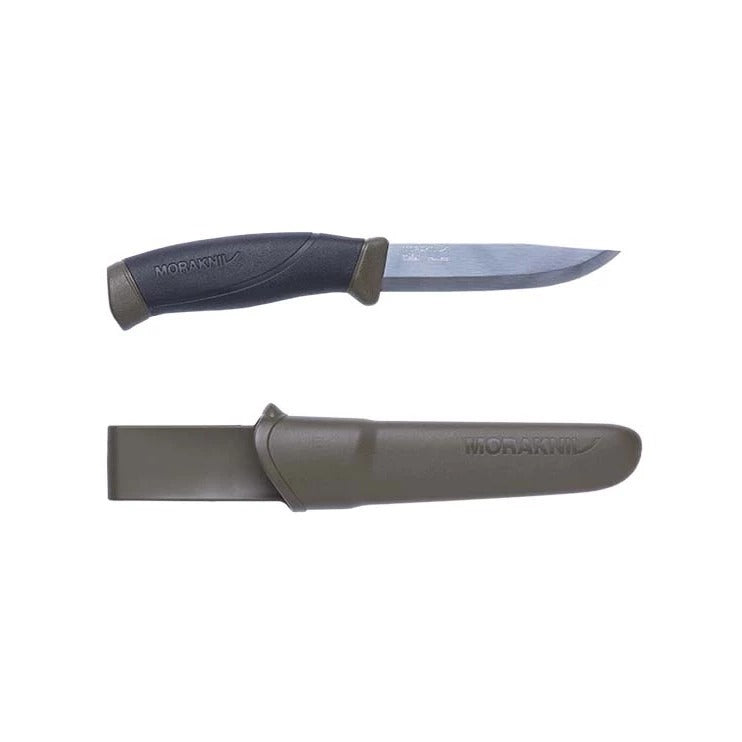 【MORAKNIV】12215 Companion (S) 多功能不銹鋼直刀 軍綠