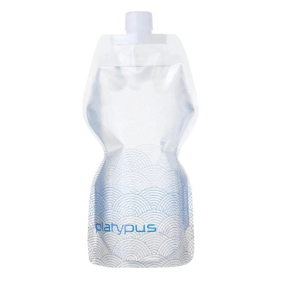 【PLATYPUS】09250 SoftBottle 軟式水瓶 1L 浪濤