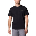 【Columbia】UXM28230 男款 短袖上衣/休閒戶外短T 黑色