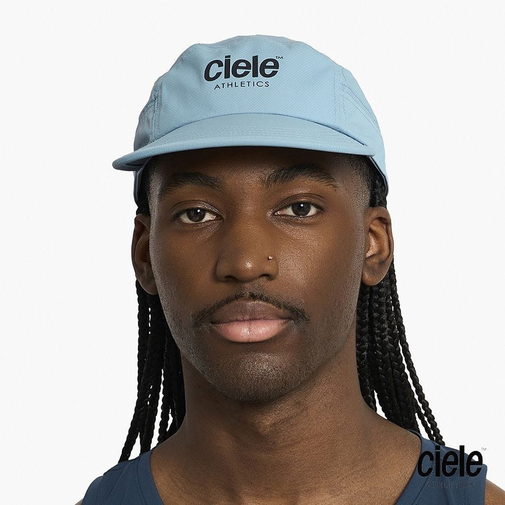 【Ciele】GOCap-Classic-Athletics 透氣運動帽 青年藍