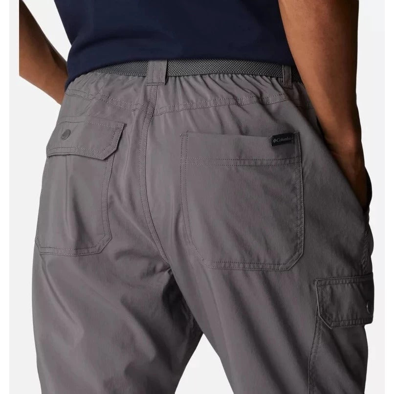 【Columbia】UAJ91840 男款 UPF50超防曬排汗褲/登山褲 灰色