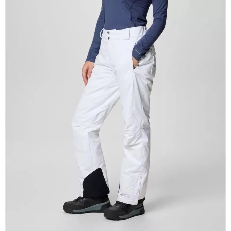 【Columbia】UWR90630 女款 防水保暖雪褲 白色