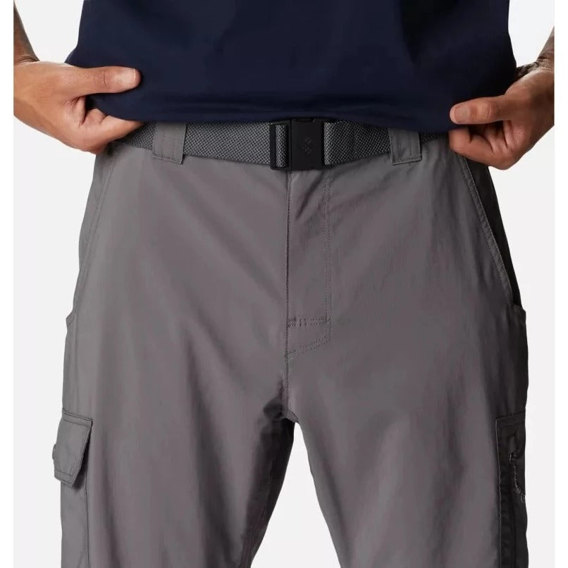【Columbia】UAJ91840 男款 UPF50超防曬排汗褲/登山褲 灰色