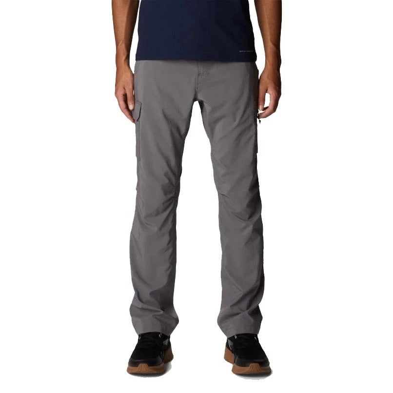 【Columbia】UAJ91840 男款 UPF50超防曬排汗褲/登山褲 灰色