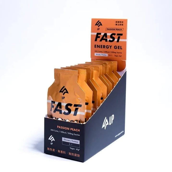 【UP Sports】UP FAST 能量果膠 百香蜜桃風味