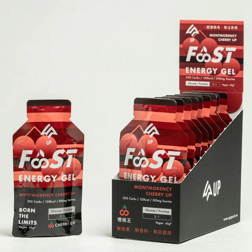 【UP Sports】UP FAST 能量果膠 酸櫻桃汁風味