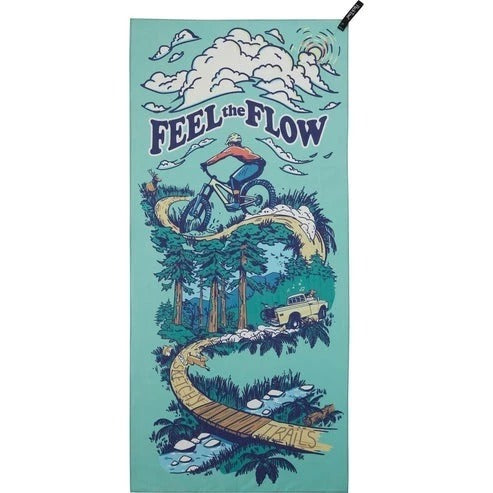 【PackTowl】14230 Personal 吸水快乾浴巾/戶外輕量毛巾 律動