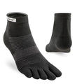 【injinji】NAA1295 中性款 Run輕量吸排五趾短襪NX 黑色