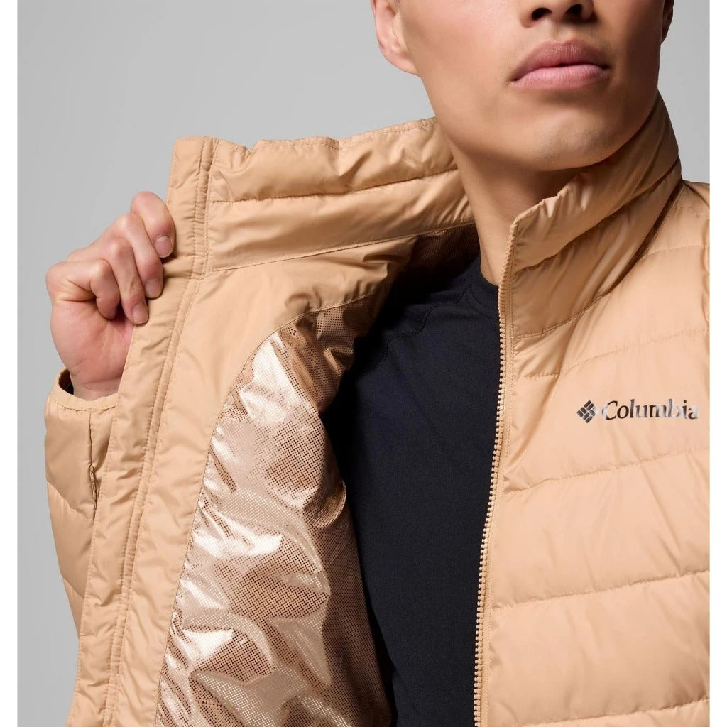 【Columbia】UWE91910 男款 OT防水保暖兩件式外套 卡其色