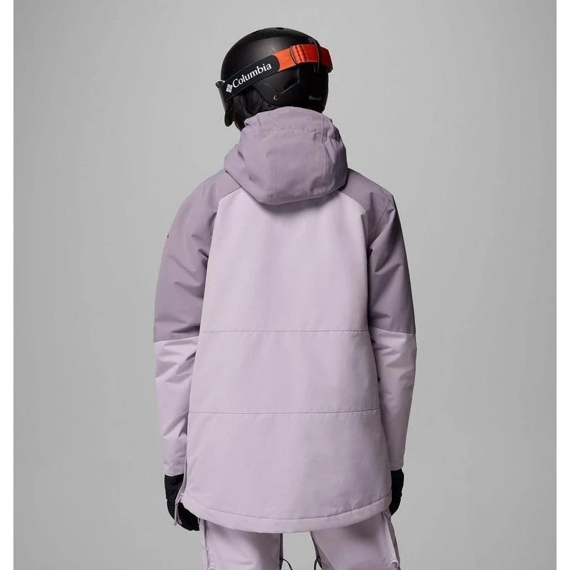 【Columbia】UWR61360 女款 OT防水半開襟式滑雪外套 淡紫色