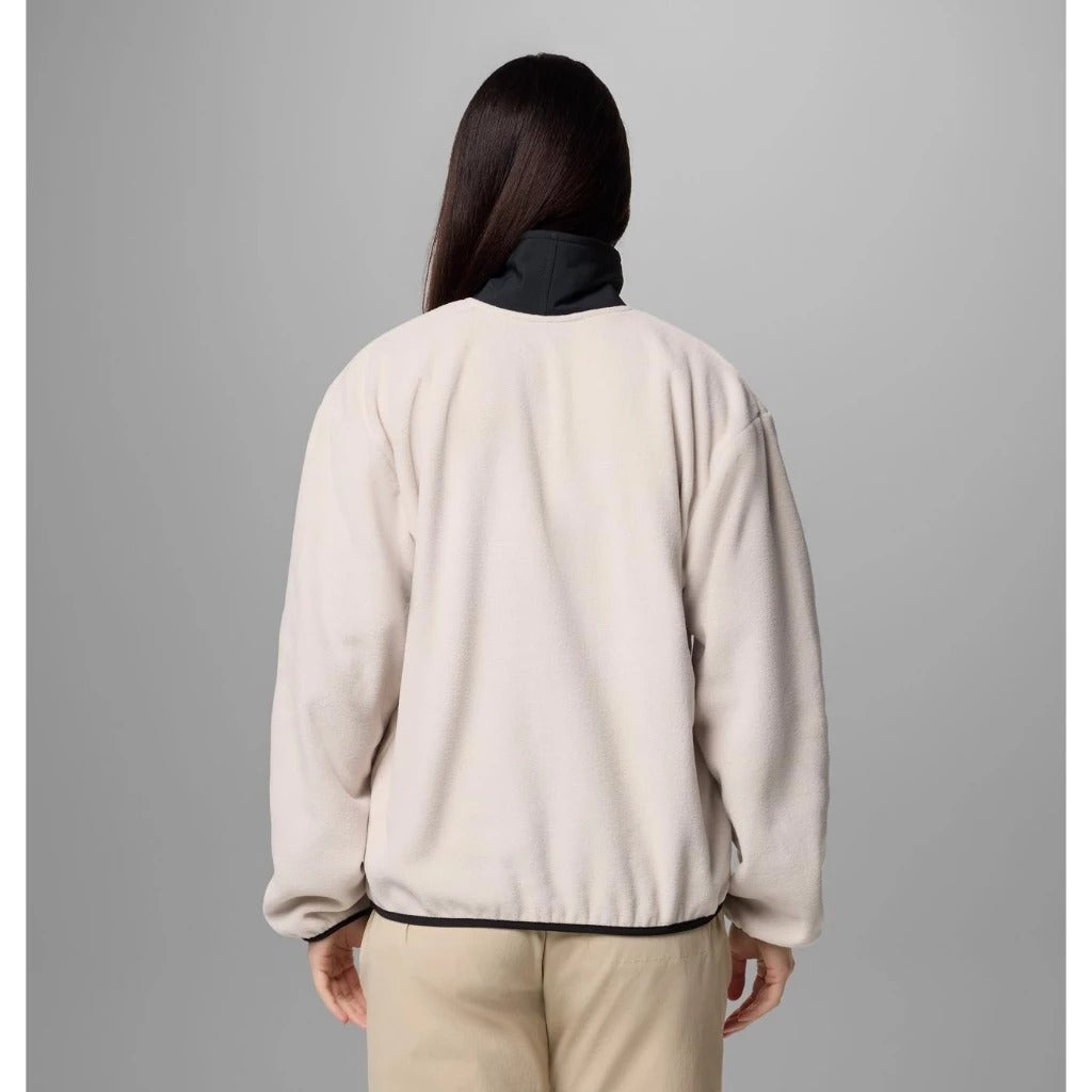 【Columbia】UAR06840 女款 刷毛立領外套 淺卡其