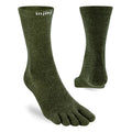 【injinji】NAA2948 中性款 Liner中筒羊毛內襪NX 森林綠