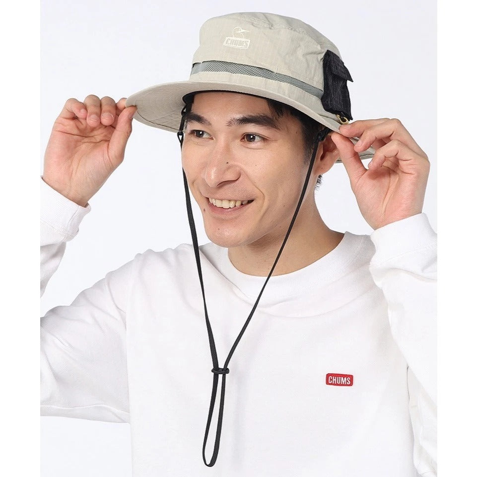 【CHUMS】CH051460 Anti-Bug Hat 防蟲戶外帽 淺卡其綠