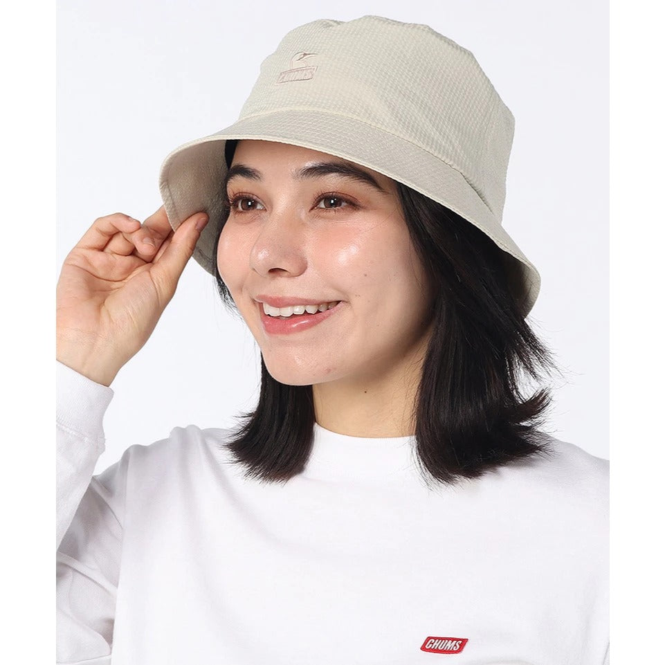 【CHUMS】CH051459 Seerchucker Stretch Hat 休閒帽 米灰色