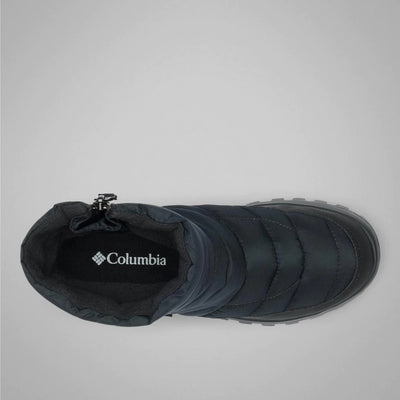 【Columbia】UBK91650 女款 寬楦保暖防水中筒雪靴 黑色