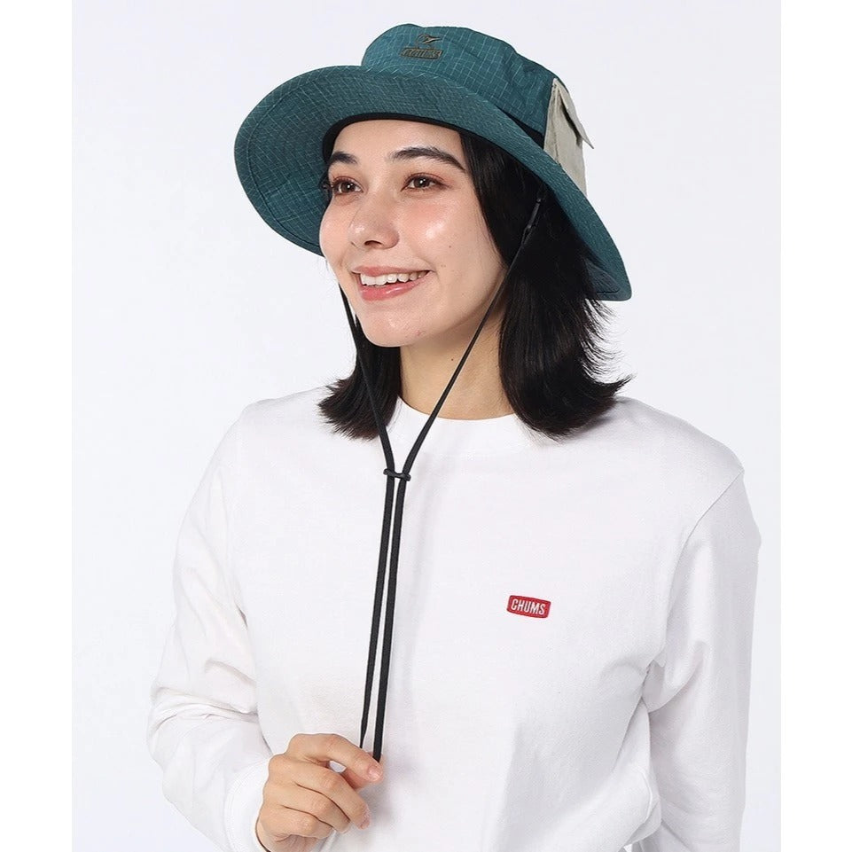 【CHUMS】CH051460 Anti-Bug Hat 防蟲戶外帽 深藍綠